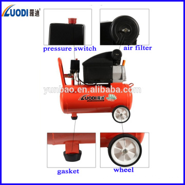 portable air compressor 2hp 24l direct driven BM type